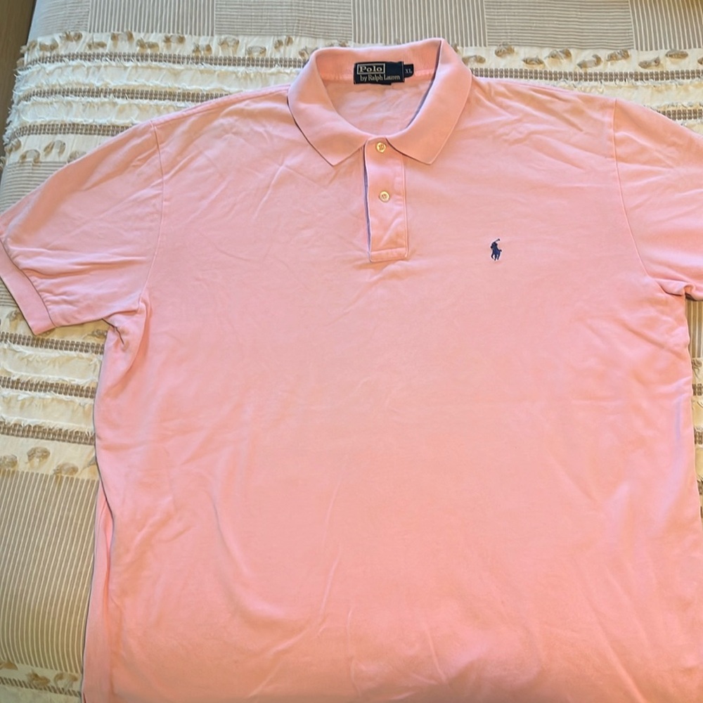 Lot of 2 men’s Polo shirts.